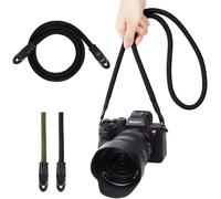 Sangle Appareil Photo,Bandoulière en Corde en Nylon,Courroie de Cou pour Appareil Photo,pour Canon,Appareils Photo pour Les Caméras Nikon,Sony,Fujifilm,Olympus,Leica-102 cm.[E1]