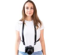 Sangle Appareil Photo et Jumelles Mains-Libres Ultra-Légère et Ajustable,Système d'attaches rapides avec connecteurs,Protection Optimale du Cou et du Dos,Universellement Adaptable.[B37]