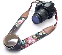 Sangle Appareil Photo,Sangle de cou d'épaule Amovible Attache Rapide Bandoulière,pour tous les Appareils Photo Dslr Canon Nikon Sony Lumix Olympus Kodak Sangle Appareil Photo Vintage