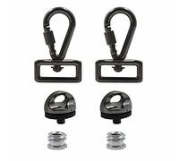 Sangle Appareil Photo Vis D'adaptateur - 2 Kits De Vis Métalliques, D Ring Installation Rapide Et De Crochets De Sangle D'épaule, Avec Filetée De 1/4" à 3/8", Vis D'appareil Pour DSLR, SLR, trépod