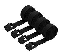 Sangle Arrimage,Sangles D'arrimage,4 Pièces Sangle a Cliquet,Sangle de Serrage 2,5cm x3m,Sangle D'arrimage,Sangles D'arrimage Voiture pour Moto,Planche de Surf,Bagages