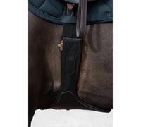 Sangle bavette d'équitation anatomique Kentucky Noir 115 cm