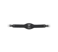 Sangle bavette d'équitation avec élastique Kavalkade Memory Schaum "Comfort" Noir 95 cm