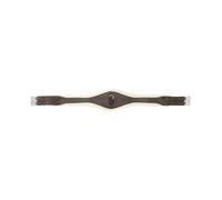 Sangle bavette d'équitation avec fausse fourrure Kavalkade Foster Comfort Marron 125 cm