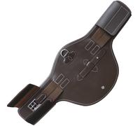 Sangle bavette d'équitation courte Canter Marron 60 cm