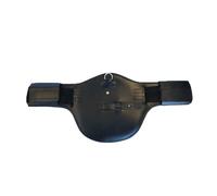 Sangle bavette d'équitation courte Canter Noir 65 cm