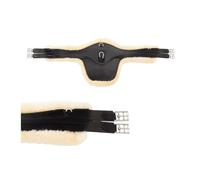 Sangle bavette d'équitation cuir Kavalkade Excellence Noir 145 cm