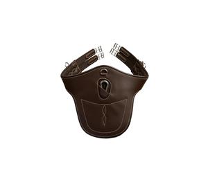Sangle bavette d'équitation Kentucky Marron 120 cm