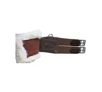 Sangle bavette d'équitation mouton Canter Marron 115 cm