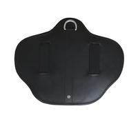 Sangle bavette équitation à Crampons pour cheval Canter Noir Full