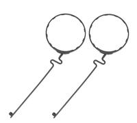 Sangle bouchon carburant Compatible Avec Toyota Pour Sienna XL20 2007-2015 Pour Sequoia XK60 2008-2016 Conduite Bouchon Réservoir Carburant Câble OEM : 77300-06040(Size2)