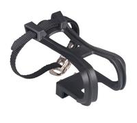 Sangle Cale-Pied Vélo Route et VTT en Nylon Plastique Noir | Pédales, Usage Route et Montagne, Accessoire Sangles, Format Compact, Finition Noire