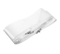Sangle Centrale de Filet de Tennis Réglable en Nylon Blanc