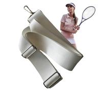 Sangle centrale en filet de tennis Standard Match - Séparateur de hauteur de filet réglable | Ruban délimiteur intégré et ceinture centrale | Nylon durable, imperméable et résistant aux rayons UV, 2,2