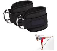 Sangle Cheville Musculation - 2 pièces - Résistante - Usage Intensif - Mixte