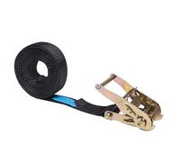 Sangle cliquet 2 tonnes 4 m x 35mm, Noir