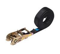 Sangle cliquet 2 tonnes 6 m x 35mm, Noir