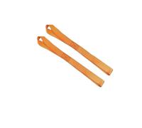 Sangle Cliquet Sangles d'arrimage à Boucle Souple, 2x2 pièces, 40.5cm, for Moto, Scooter, Dirt Bike, équipement de pelouse(Orange)