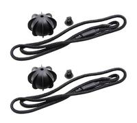 Sangle Coffre Maintien Voiture Compatible Avec VW Pour Golf 5 Mk6 Pour Pour Polo Pour UP Cordon De Coffre Arrière Pour Tablettes De Voiture 1K6863447A 1M6867574A(2PC Lanyard)