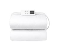Sangle contour élastique profonde surmatelas chauffant 195x165 cm avec 4 niveaux de chauffage et minuterie 12 h