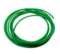 Sangle Courroie D'entraînement Polyuréthane PU 1/2/5/10 Mètres Ronde Ø1 5mm - 18mm Surface Rugueuse Verte Machine Textile À Bande Transporteuse Caoutchouc Moto Belt(5mm,5 M)