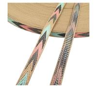 Sangle Couture 3 mètres 10-20 mm rétro jacquard sangle épaisse sac ceinture sangles ruban for bricolage cheval ou gros collier for animaux de compagnie vêtements couture(10MM 3YARDS 10)