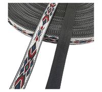 Sangle Couture 3 mètres 10-20 mm rétro jacquard sangle épaisse sac ceinture sangles ruban for bricolage cheval ou gros collier for animaux de compagnie vêtements couture(18MM 3YARDS 06)