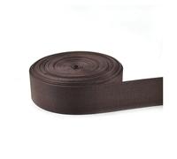 Sangle Couture 5 mètres 20-38 mm Nylon Sangle Ruban Garniture Matériel De Couture Ceinture Sécurité Sac À Dos Boucles Vêtements Accessoires(Coffee,38mm)