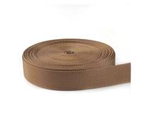 Sangle Couture 5 mètres 20-38 mm Nylon Sangle Ruban Garniture Matériel De Couture Ceinture Sécurité Sac À Dos Boucles Vêtements Accessoires(Champagne,25mm)