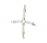 Sangle Croix Pour Menottes Poignets Et Chevilles Simili Cuir