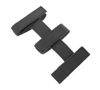 Sangle D'aide à L'alimentation Ergonomique Bracelet Rembourré en EVA Noir | Maintien Ajustable et Confortable, Sangle Respirante pour Couverts Adaptatifs, Usage en Soins à Domicile et Ergothérapie