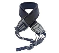 Sangle d'appareil photo en néoprène noir durable pour appareils photo compacts et mini reflex - 50 x 5 x 1,2 cm