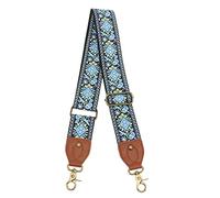 Sangle D'appareil Photo Tissée Vintage Douce et Rétro de Ethnique en Polyester épaissi, Cou, épaule, équipement de Photographie en Plein Air, Excellent pour Les (Bleu)