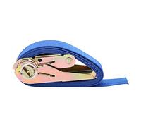 Sangle d'arrimage, 25mm * 2m Sangle de Tension de Voiture Robuste Corde d'arrimage de vélo de Moto Sangle d'arrimage Fixe à cliquet Autres Fournitures de Camping d'alpinisme