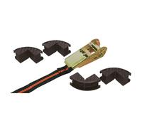Sangle d'arrimage 4 protections angle Kerbl Noir 5 m