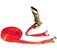 SANGLE D'ARRIMAGE A CLIQUET INVERSE ROUGE 9MX50MM TALIAPLAST - 402207
