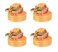 Sangle d'arrimage à cliquet - vidaXL - 1 tonne - 6 m x 38 mm - Orange