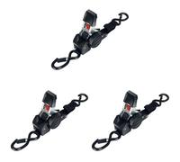 Sangle d'arrimage automatique avec clip souple rétractable pour protection de cargaison de moto, camion, construction robuste