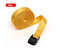 Sangle D'arrimage Avec Sangle De Chargement,Ceinture À Cliquet Artérielle 440,Toit De Remorque De Kayak,Bagages T1,Camping,Voyage,1 M,3 M,5m - Type Yellow 5m