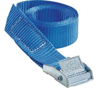 Sangle d'arrimage DIN EN 12195-2 L.1m l.25mm avec boucle de serrage LC U 250 daN 5 pcs.PROMAT