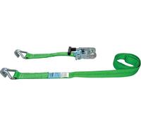 Sangle d'arrimage DIN EN 12195-2 L.6m l.35mm avec cliquet à pression DoRapid+profilh- LC U 2000daN 11-26352356-006000-001