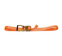 SANGLE D'ARRIMAGE LARG. 50 MM LC 5000 daN SANSFIN ORANGE LG. 15 M LEVAC - 4570F15