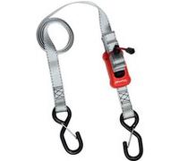 Sangle d'arrimage Master Lock 3313EURDAT avec Crochets et Boucle Autobloquante Gris 2,50m x 25mm Gris