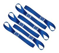 Sangle d'attache de Moto - Boucles, capacité Charge élevée | Cordon Fixation à Haute résistance Forte résistance, Support Chargement 6 pièces pour Le Transport camions, Les Voyages Camping et