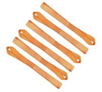 Sangle d'attache de moto - Ceinture chargement réglable, boucles maintien durable | Ensemble sangle sécurisation classeur charge 6 pièces pour transport moto, lits ramassage et advor à longue distance