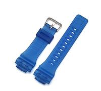 Sangle de 18 mm Montres AQ-S800 / AQ-S810W SGW-400H / 300H / 500H W-735H AE-1000W / 1200/1300 Les accessoires de bande de montre en caoutchouc s'adaptent pour la sangle de montre Casio (couleur:
