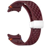 Sangle de 20 mm pour Galaxy Watch 4 5 Pro 6 7 7lte 44 mm 40 mm Watch4 / 6 Band de silicone classique sans lacune bracelet Correas