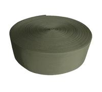 Sangle de 3 Pouces pour chaises de Jardin, Sangle en polypropylène Vert Olive Lourde de 75 mm, 5 Yards
