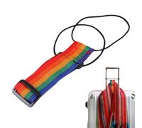 Sangle de bagage - Sangle de fixation élastique pour bagages | Ceinture de sangle élastique pour valise, sangle de valise, agneau de fixation de la sangle d'union, sangle