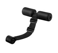Sangle De Boucle À Ischio-jambiers Réglable - Courroie D'exercice Du Support Du Pied, STRAP CURL NORDIQUE | Acier, Mousse, Équipement D'entraînement À Domicile De Gymnase Tissé, Exercice Noir Civiseur